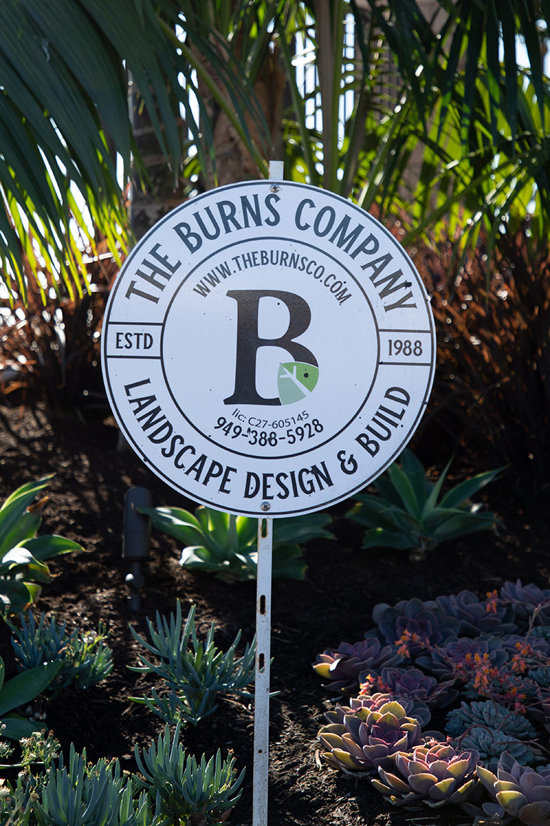 The Burns Company Yard Sign
